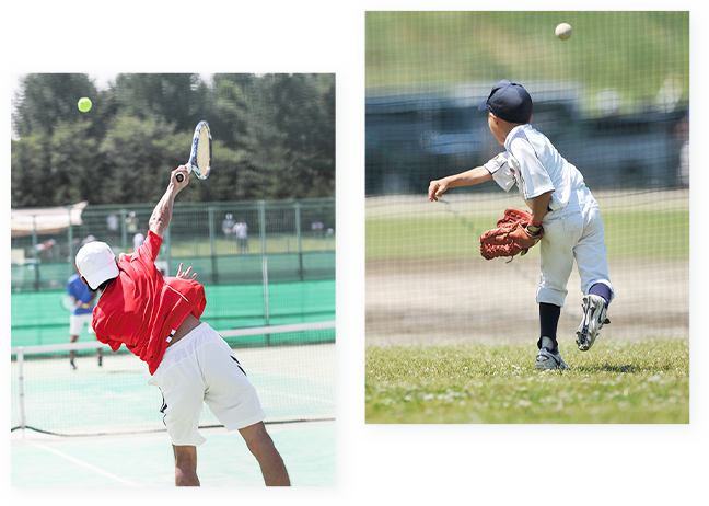 スポーツ（運動）中にケガをしたら…整形外科専門医までご相談ください